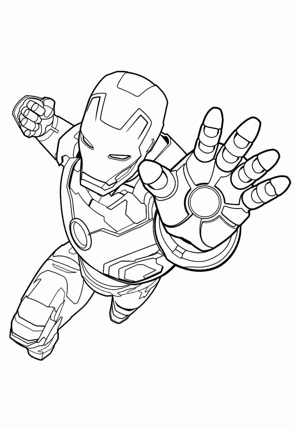 Iron Man Ausmalbilder 122