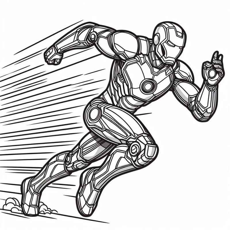 Iron Man Ausmalbilder 194