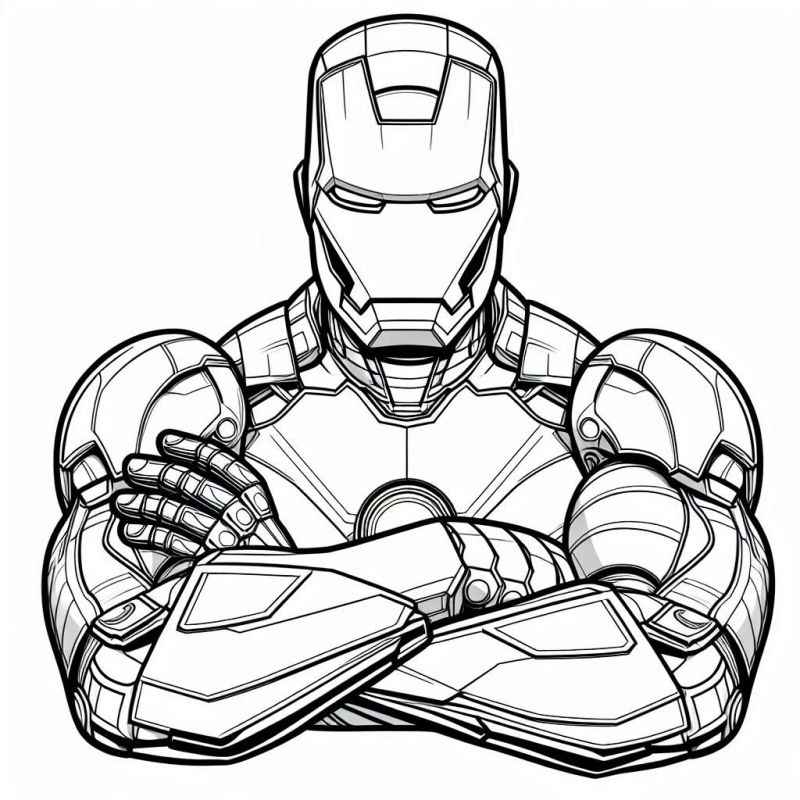 Iron Man Ausmalbilder 217