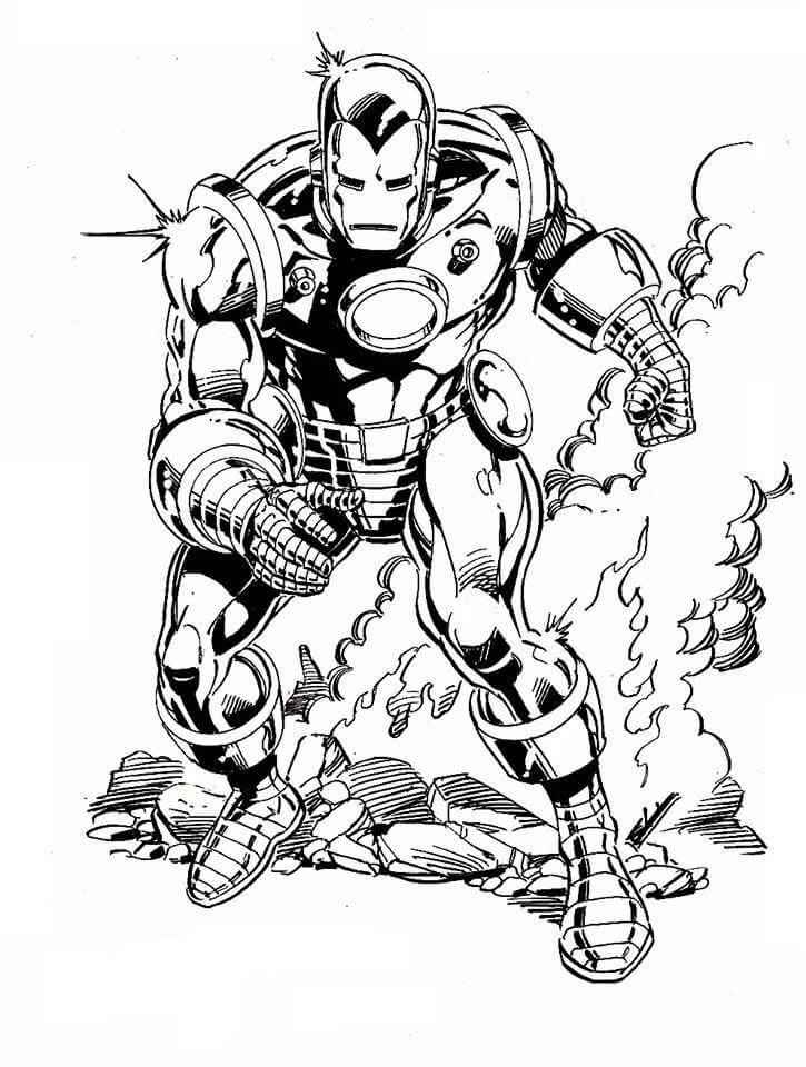 Iron Man Ausmalbilder 219