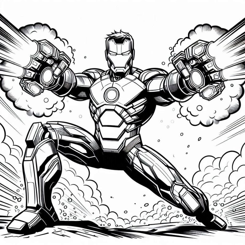 Iron Man Ausmalbilder 242