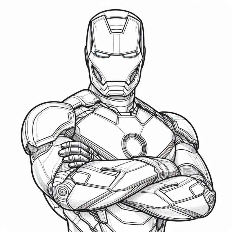 Iron Man Ausmalbilder 326