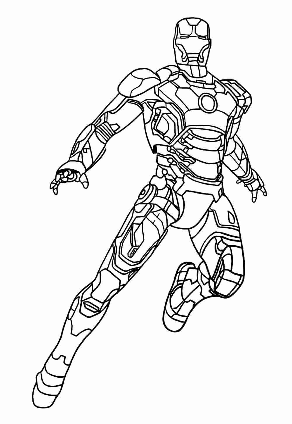 Iron Man Ausmalbilder 398