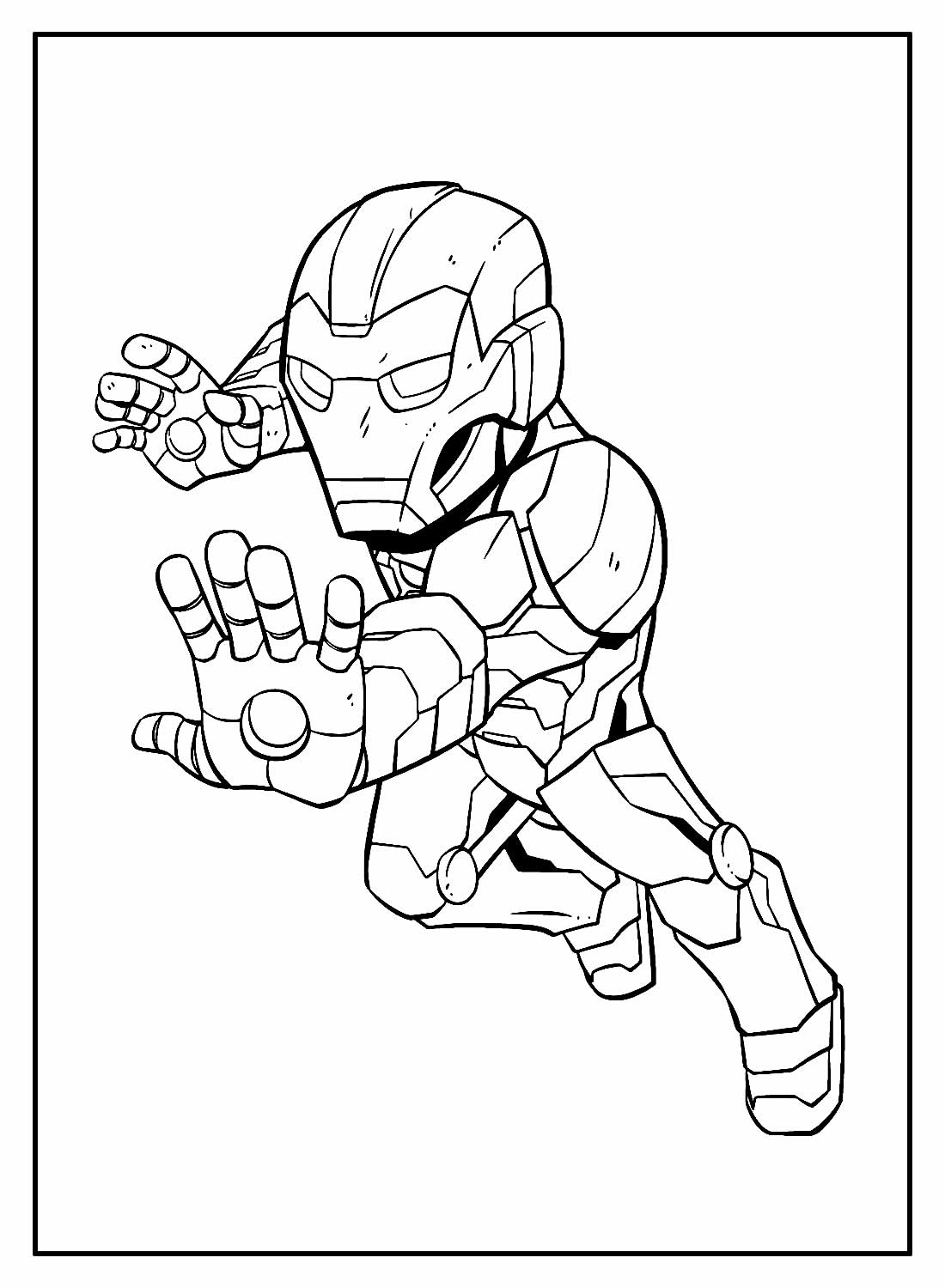 Iron Man Ausmalbilder 415