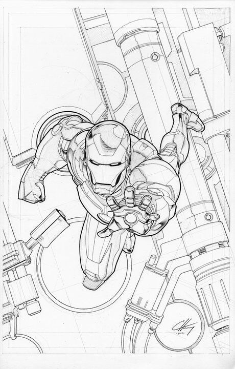 Iron Man Ausmalbilder 465