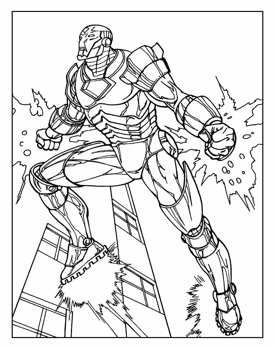 Iron Man Ausmalbilder 910