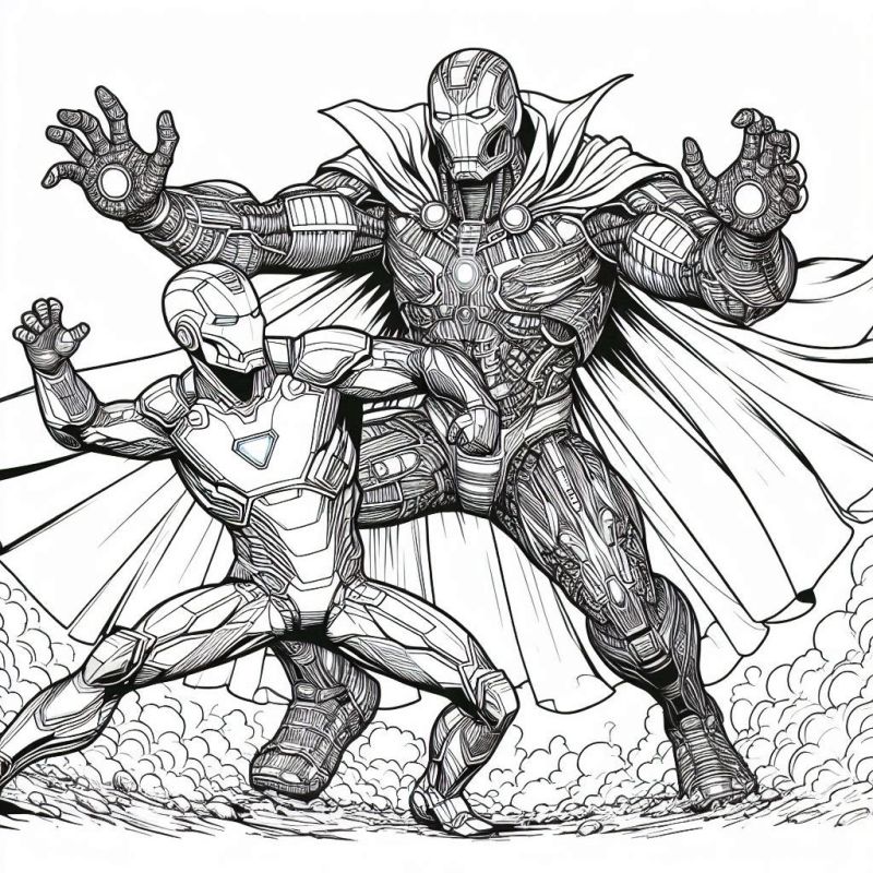 Iron Man Ausmalbilder 966