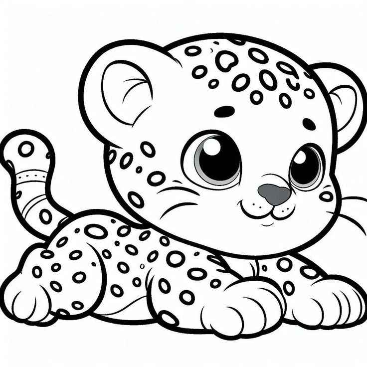 Jaguar Ausmalbilder 520