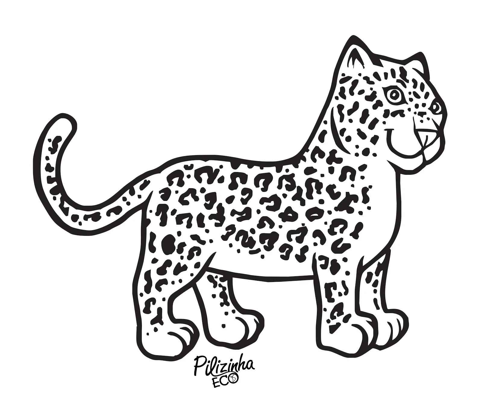 Jaguar Ausmalbilder 824