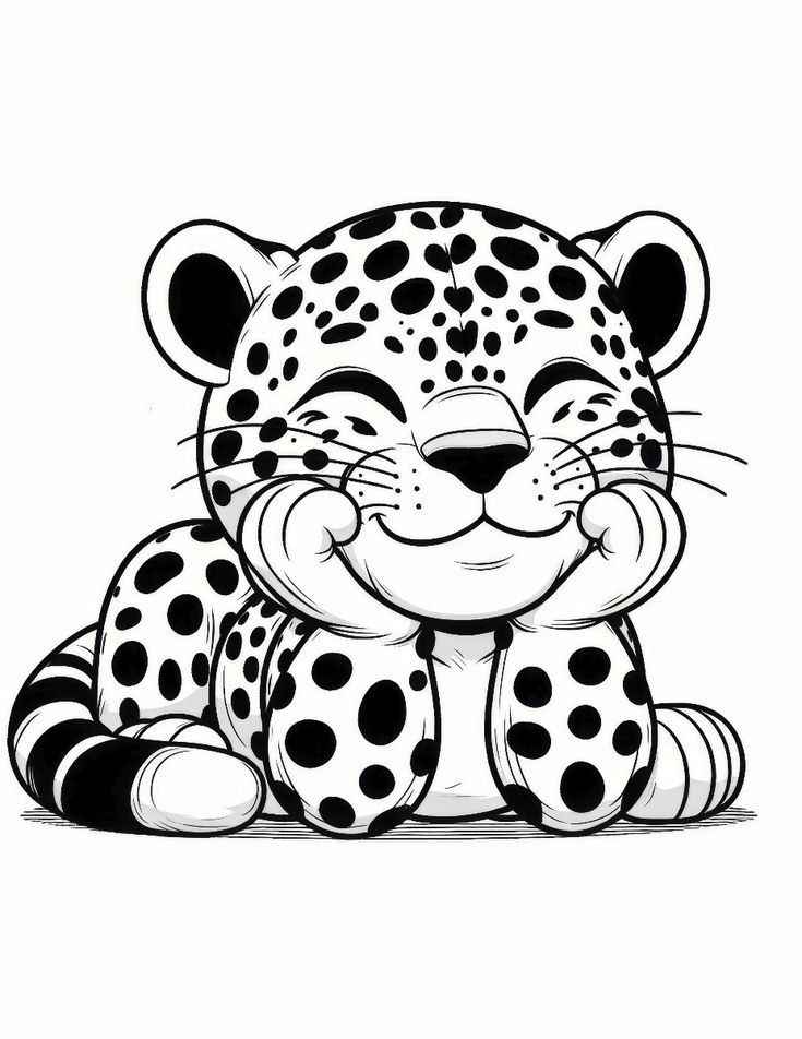 Jaguar Ausmalbilder 926