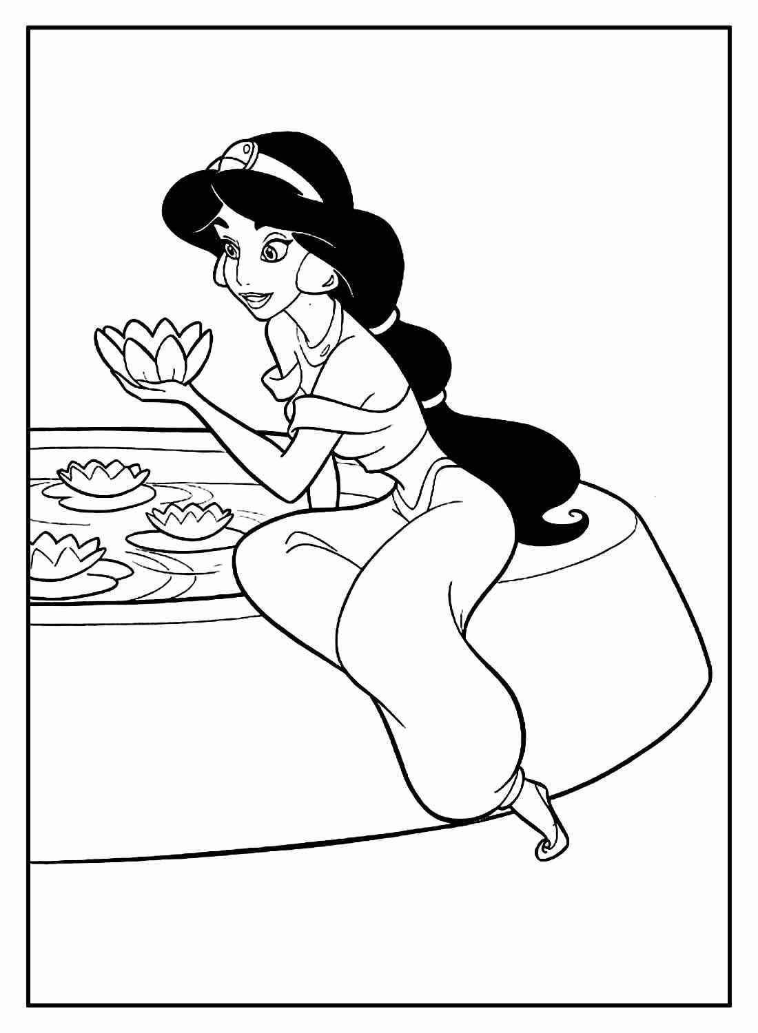 Jasmin Ausmalbilder 398