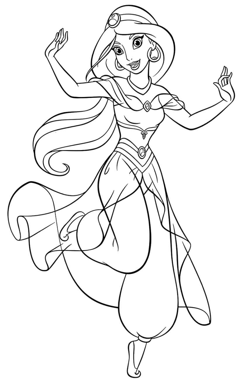 Jasmin Ausmalbilder 901