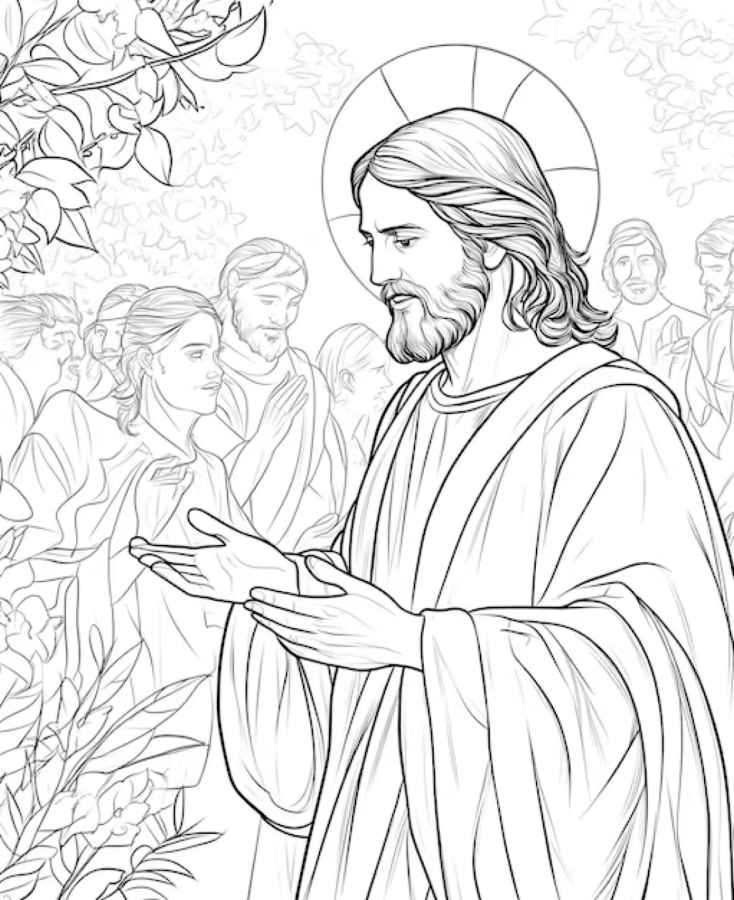 Jesus Ausmalbilder 014