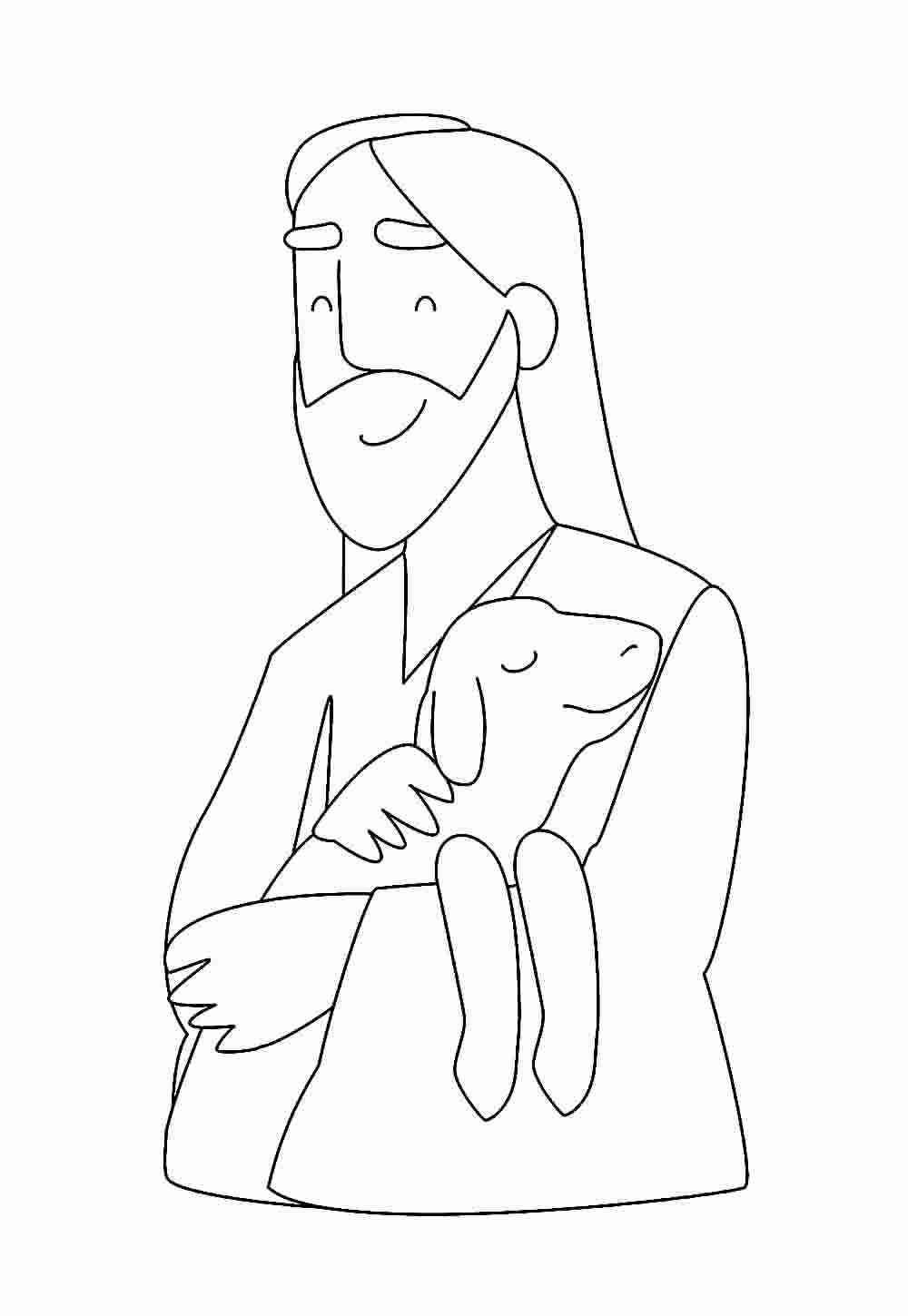 Jesus Ausmalbilder 068