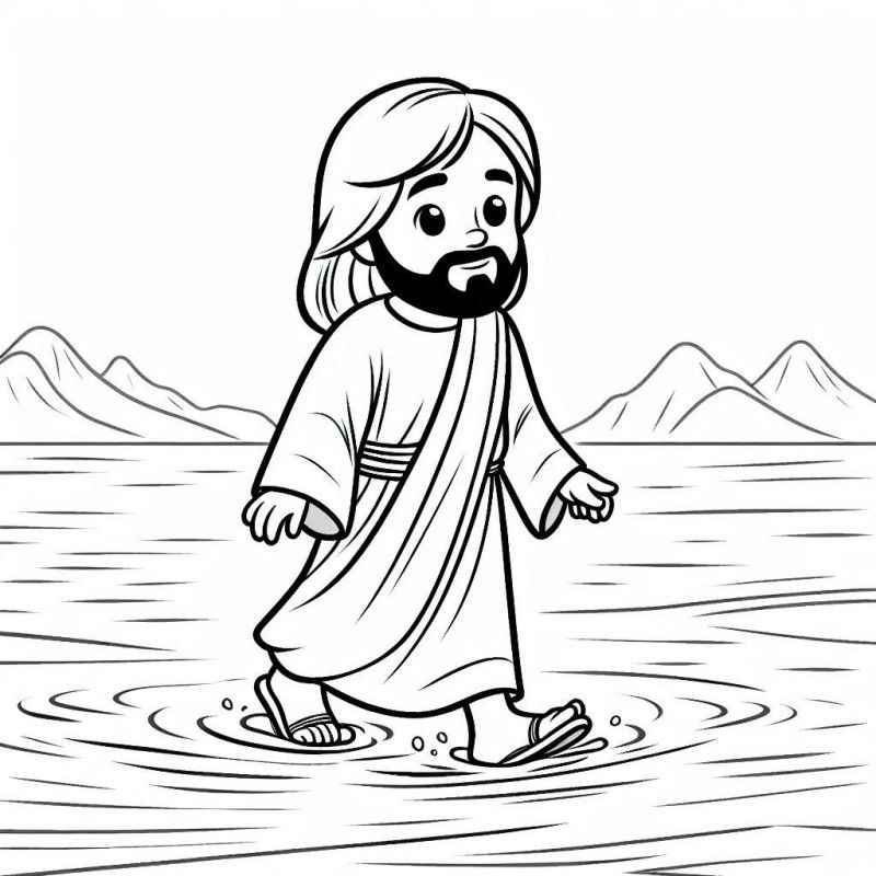 Jesus Ausmalbilder 125