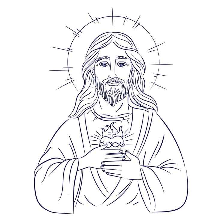 Jesus Ausmalbilder 158