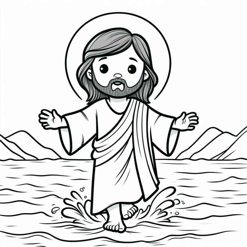 Jesus Ausmalbilder 384