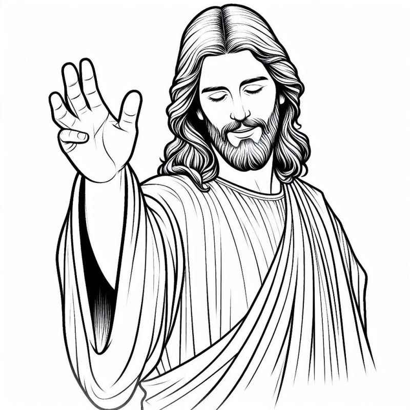 Jesus Ausmalbilder 416