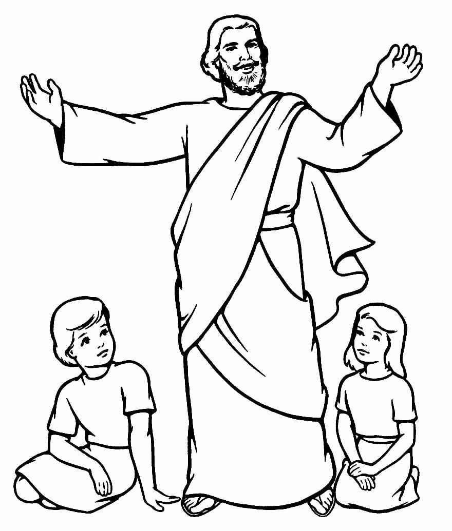 Jesus Ausmalbilder 420