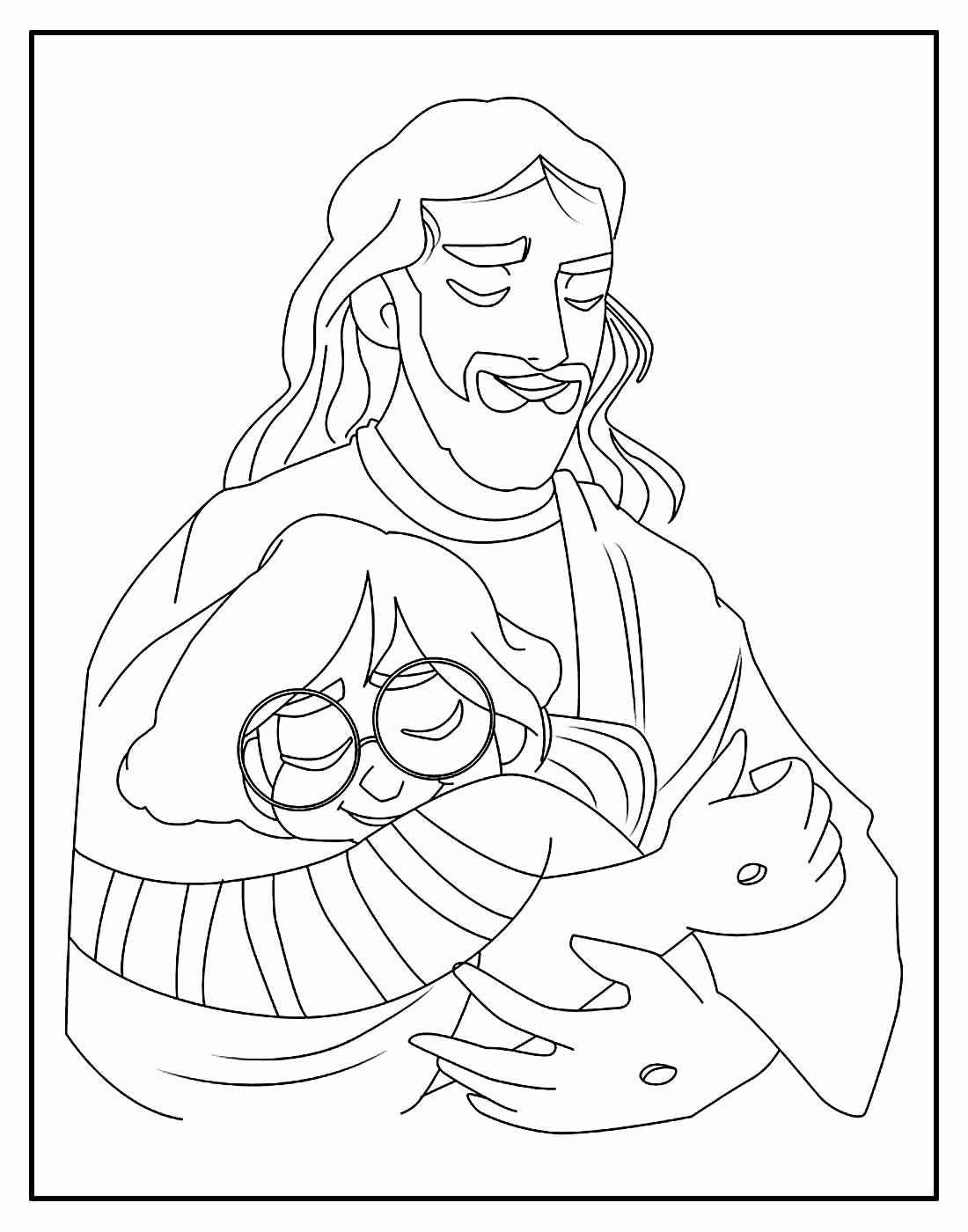 Jesus Ausmalbilder 428