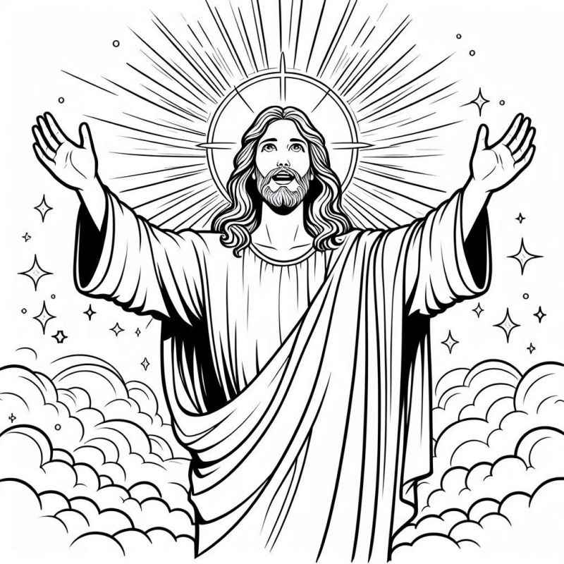 Jesus Ausmalbilder 561