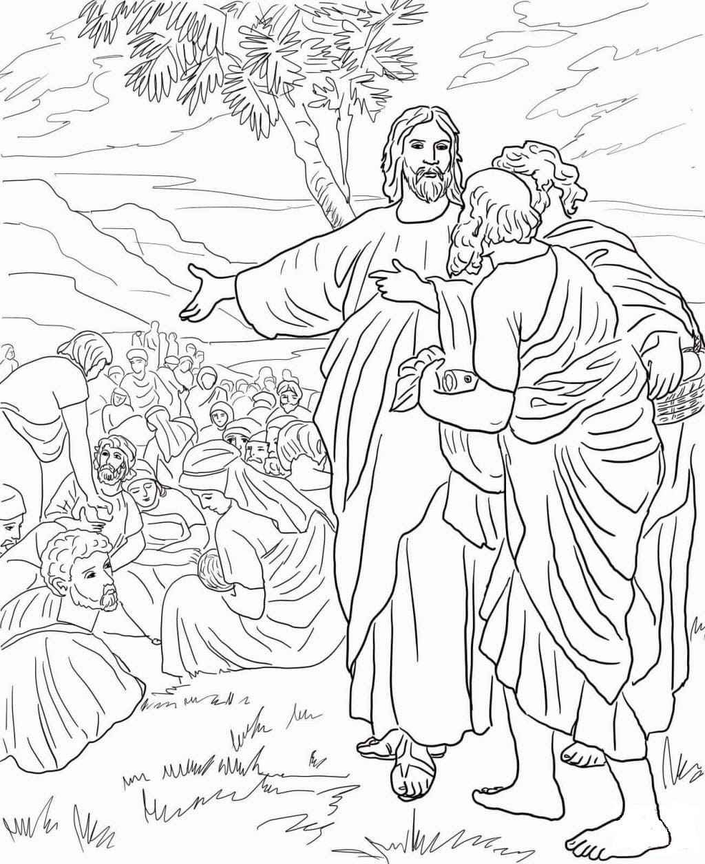 Jesus Ausmalbilder 571