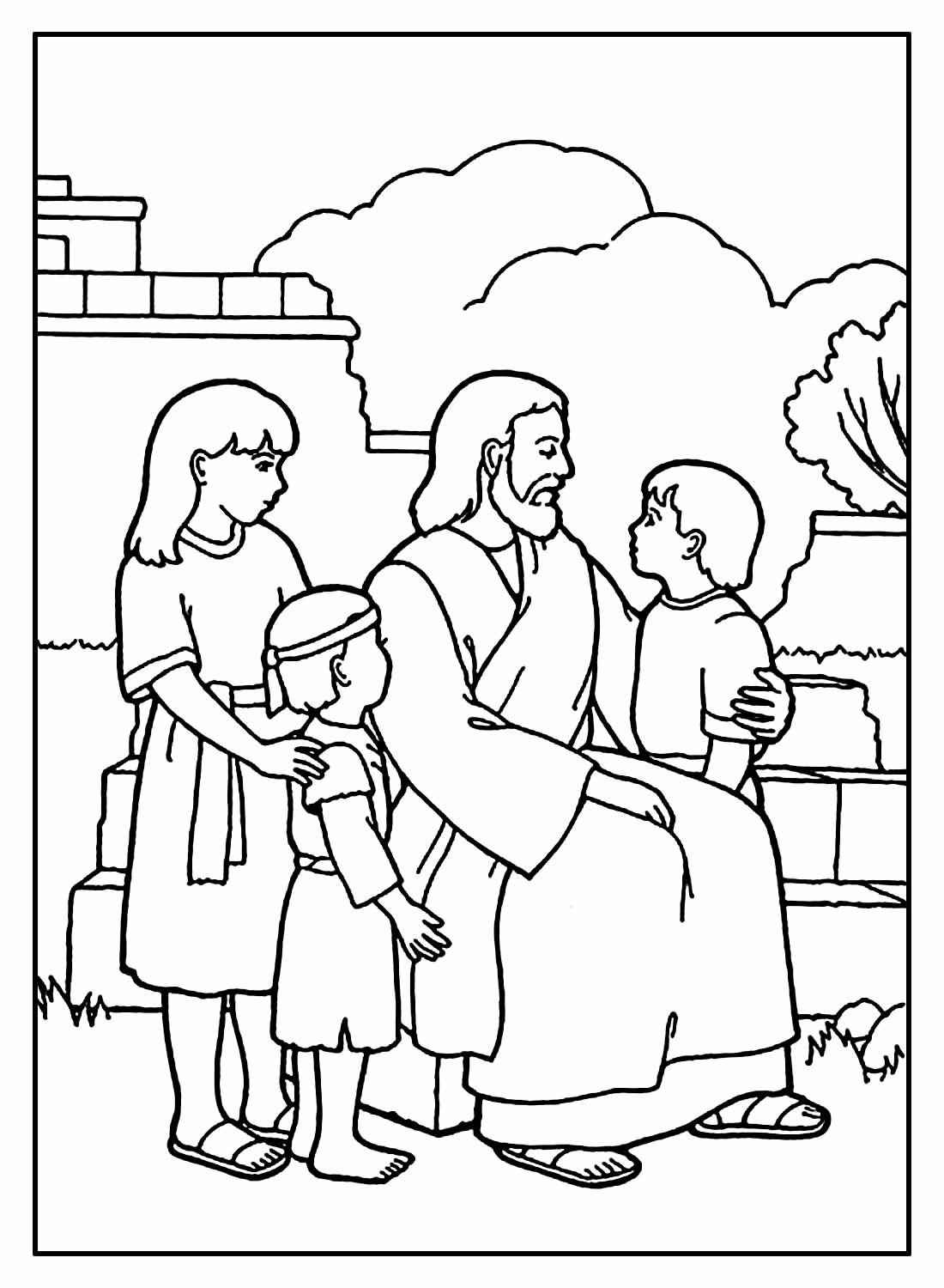 Jesus Ausmalbilder 650