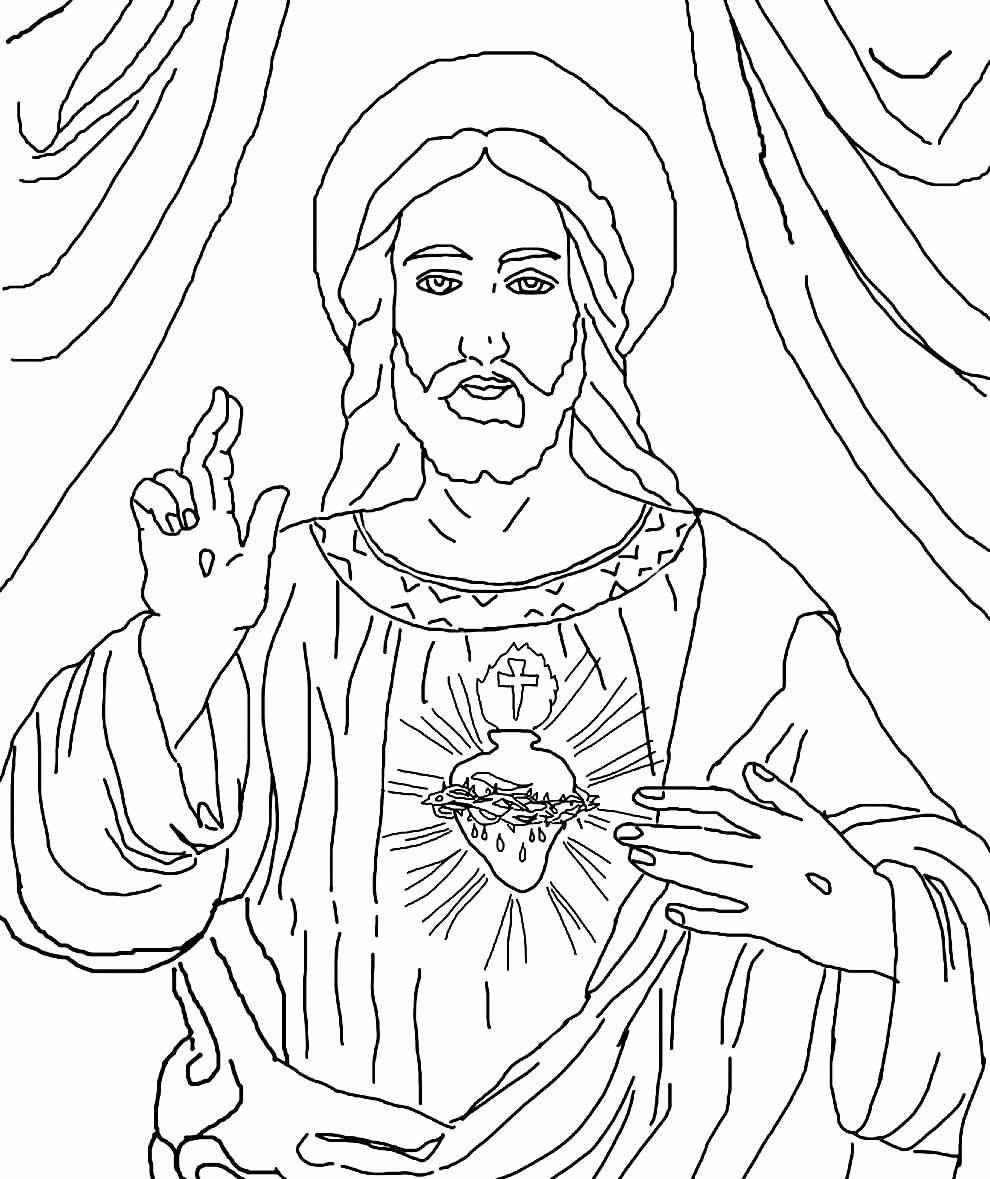 Jesus Ausmalbilder 666