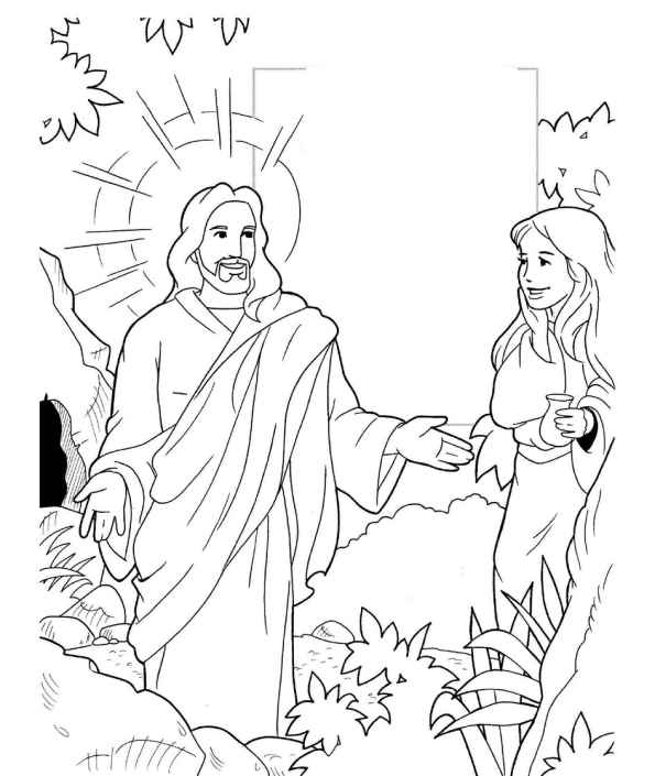 Jesus Ausmalbilder 671