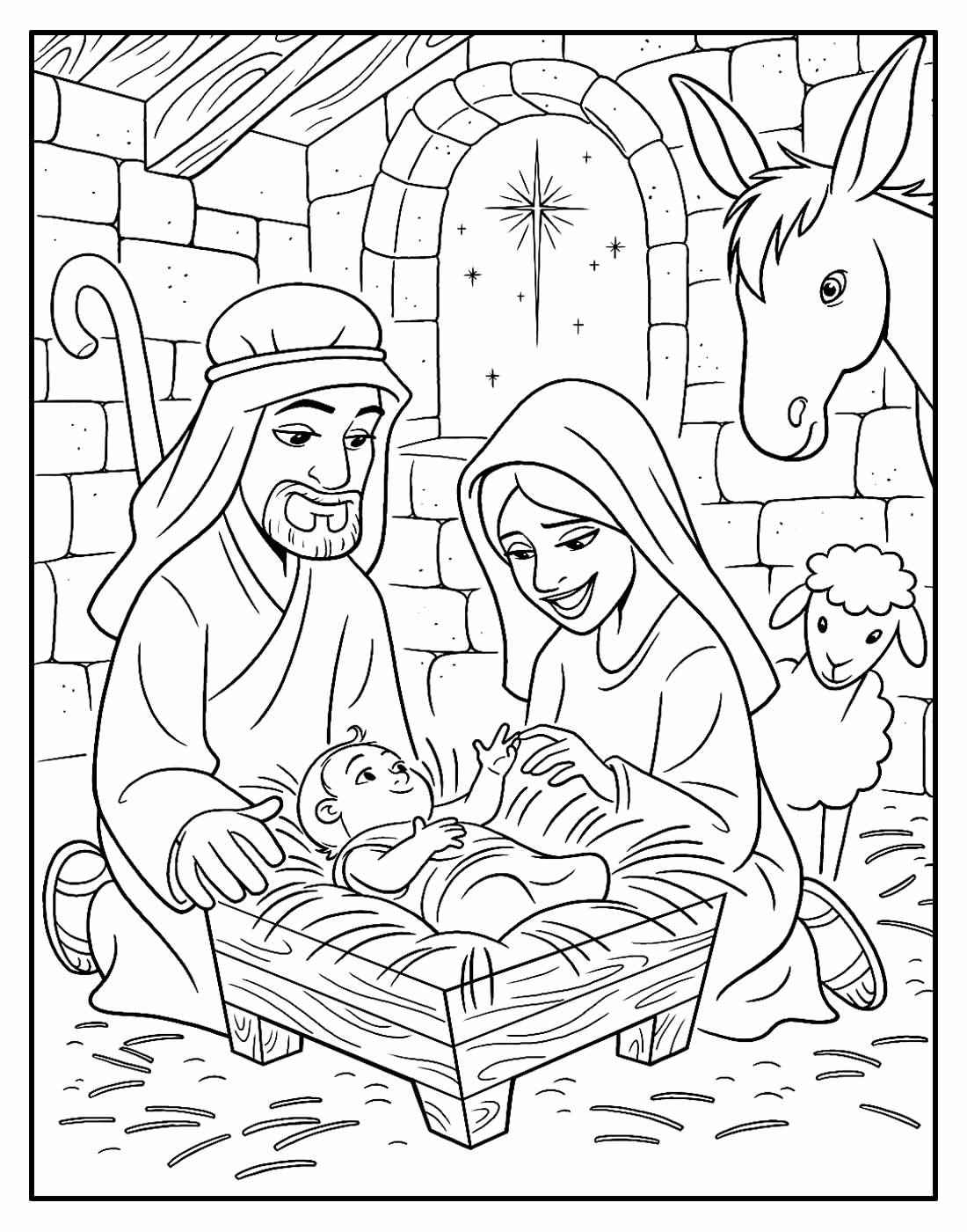 Jesus Ausmalbilder 697