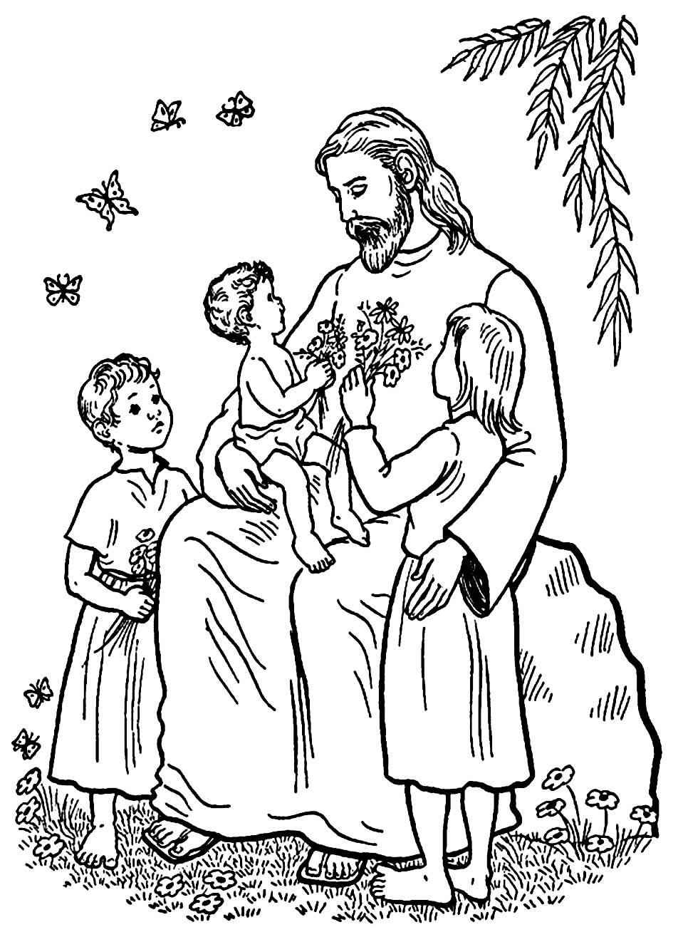 Jesus Ausmalbilder 727