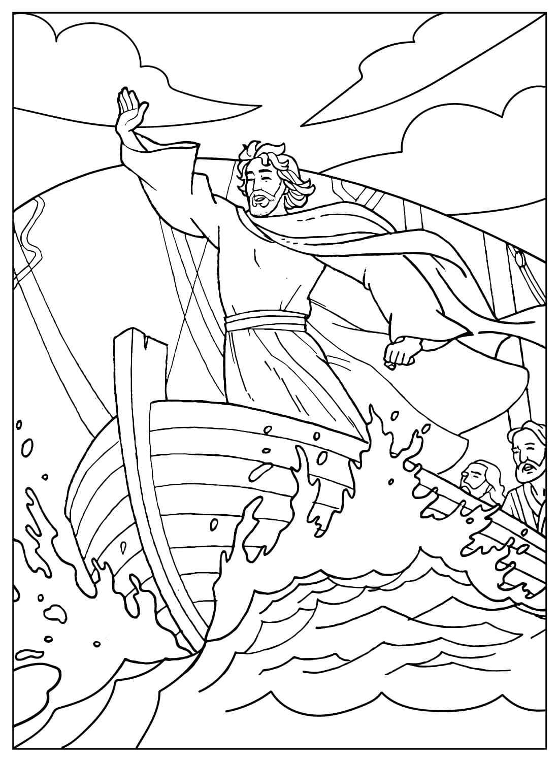 Jesus Ausmalbilder 732