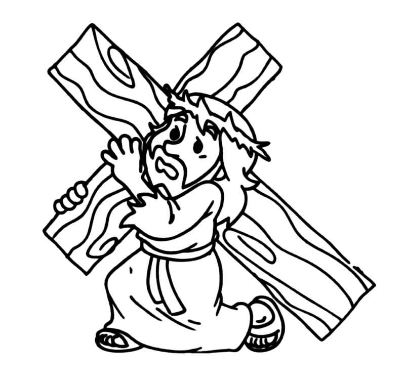 Jesus Ausmalbilder 757