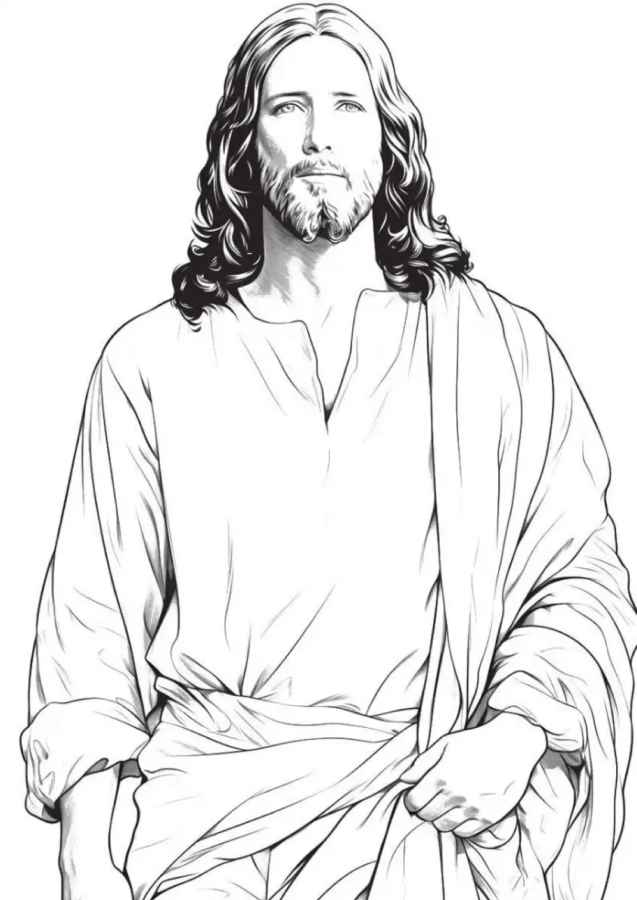 Jesus Ausmalbilder 762