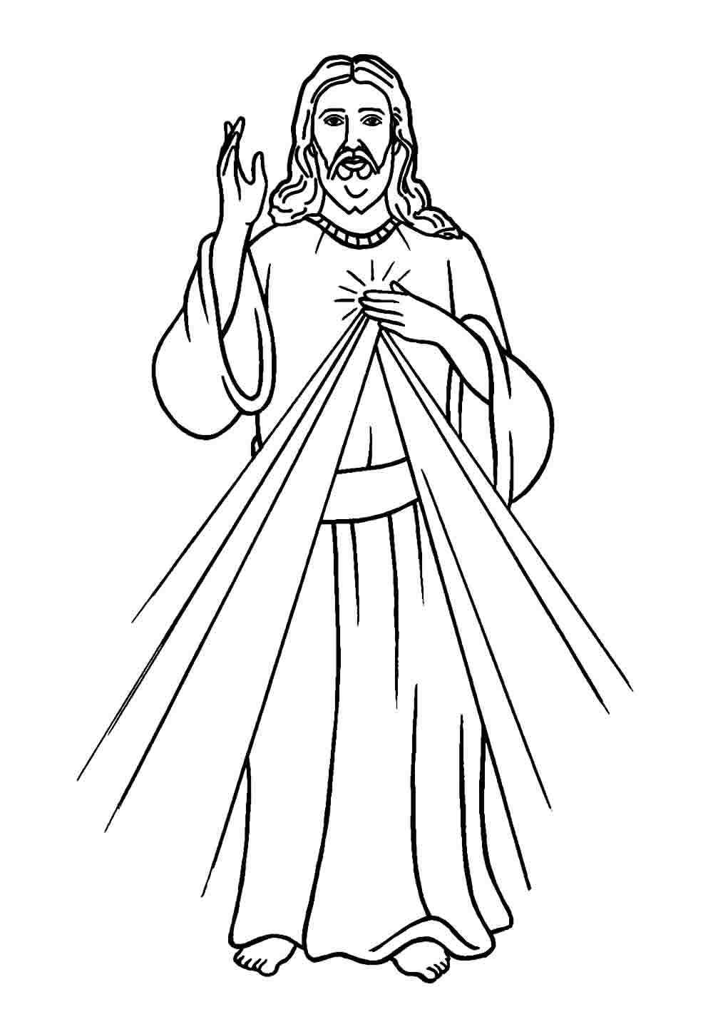 Jesus Ausmalbilder 778