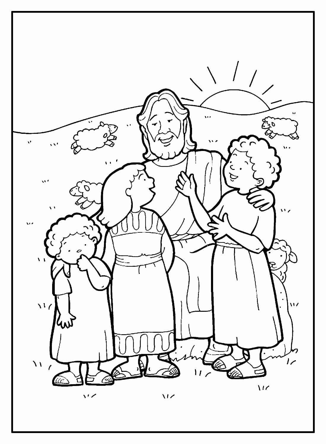 Jesus Ausmalbilder 887