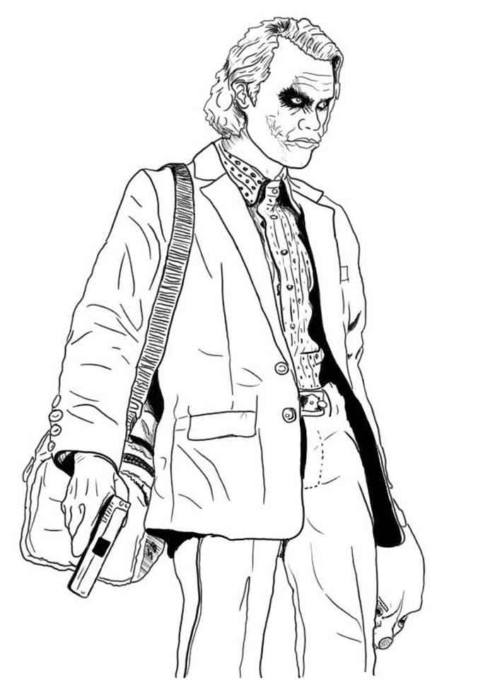 Joker Ausmalbilder 005