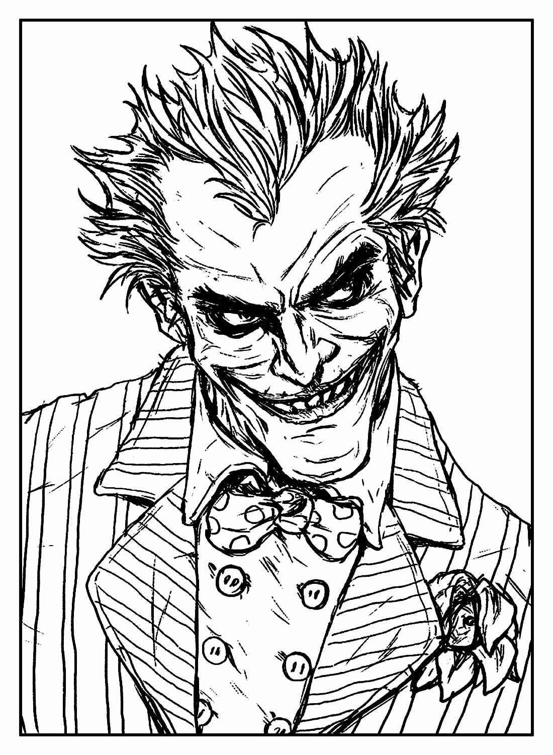 Joker Ausmalbilder 029