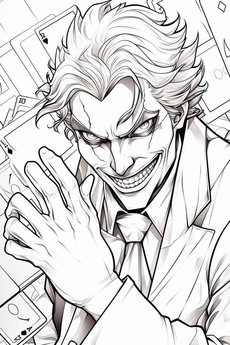 Joker Ausmalbilder 111