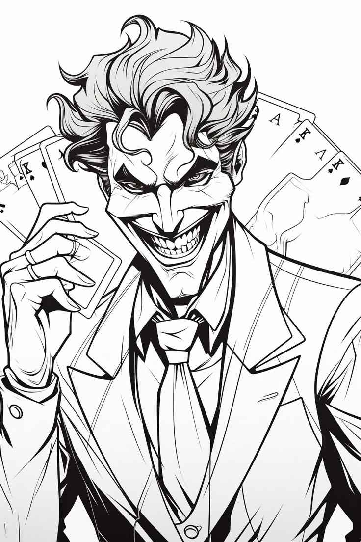 Joker Ausmalbilder 316
