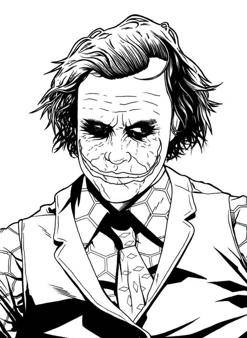 Joker Ausmalbilder 502