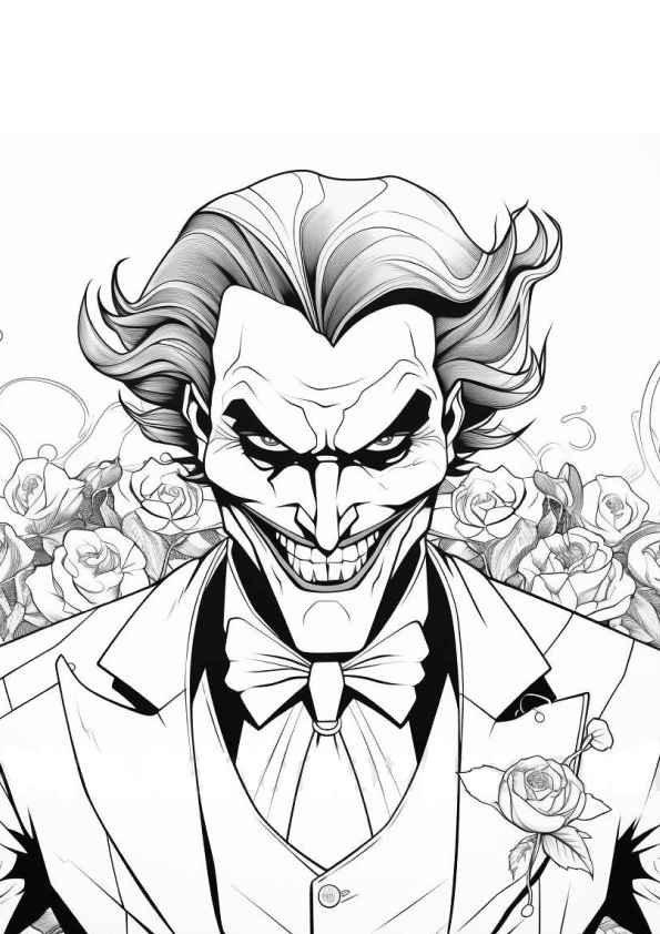 Joker Ausmalbilder 625