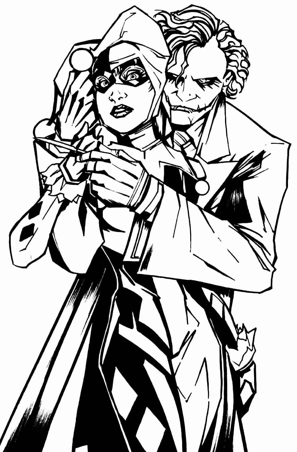 Joker Ausmalbilder 657