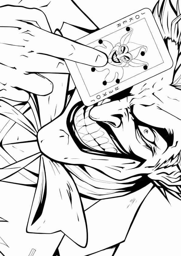 Joker Ausmalbilder 719