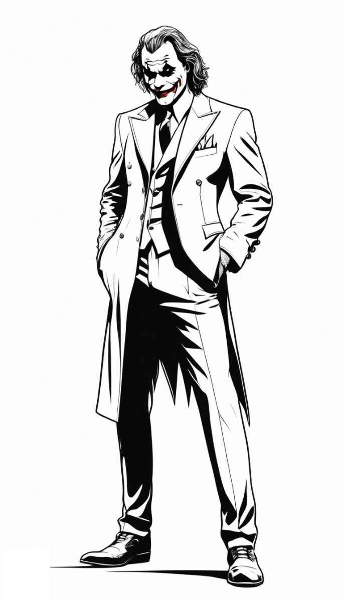 Joker Ausmalbilder 888