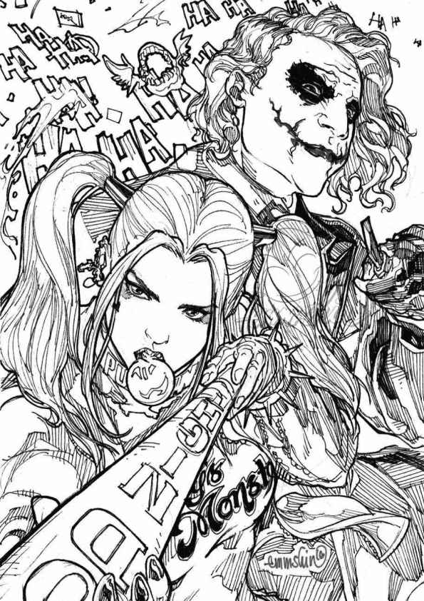 Joker Ausmalbilder 902