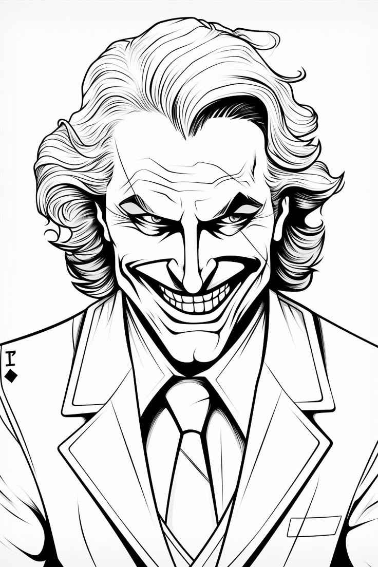 Joker Ausmalbilder 930