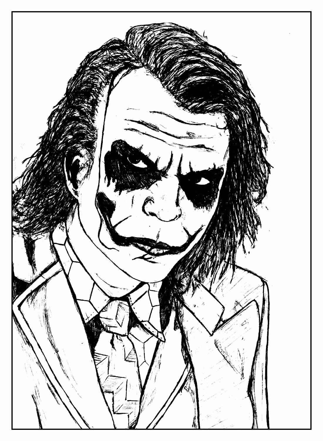 Joker Ausmalbilder 958