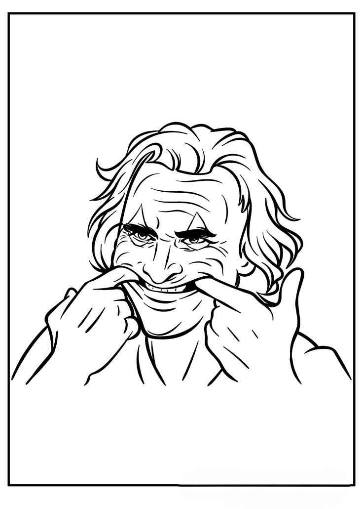 Joker Ausmalbilder 992