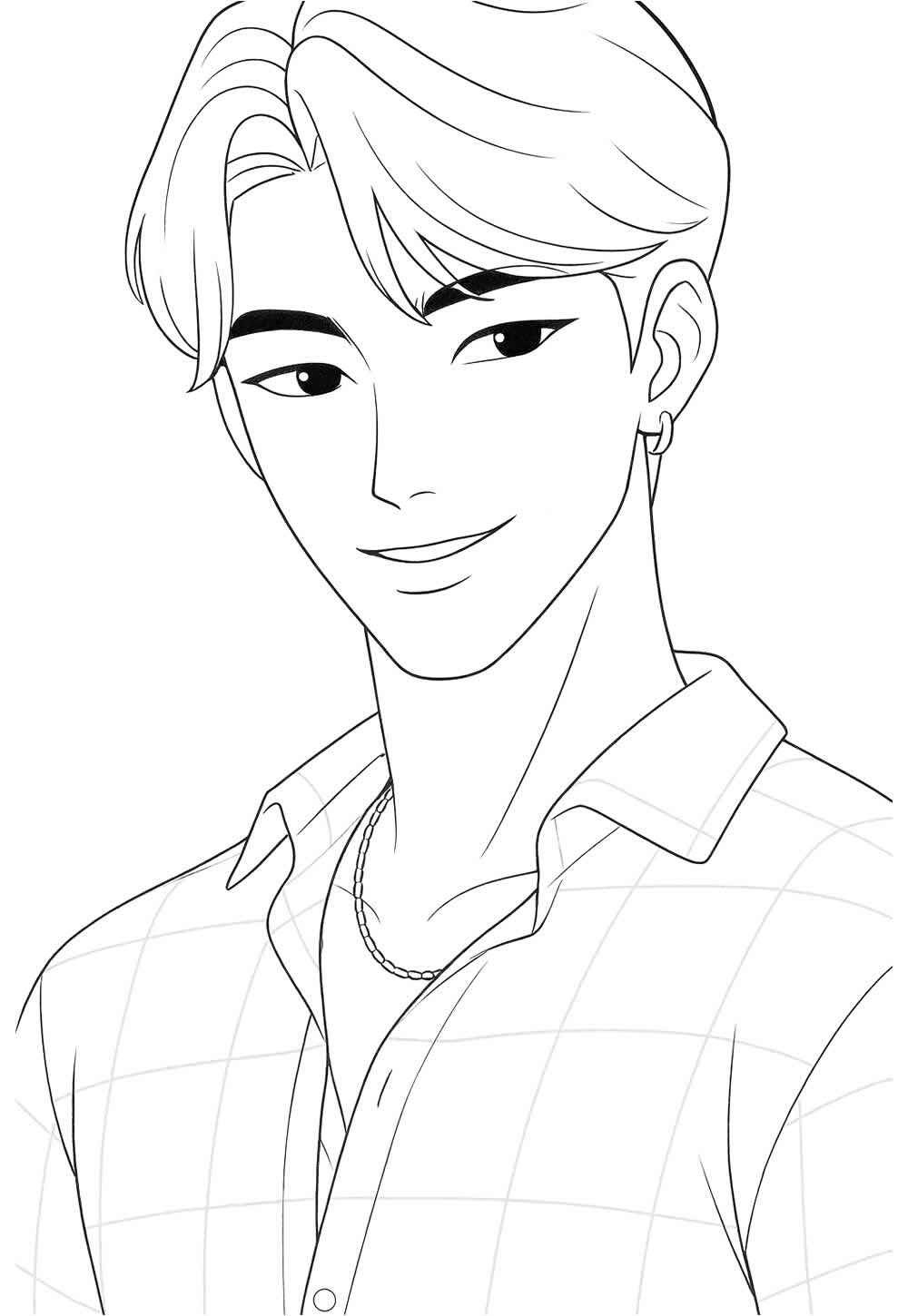 Jungen aus Saja Ausmalbilder 242